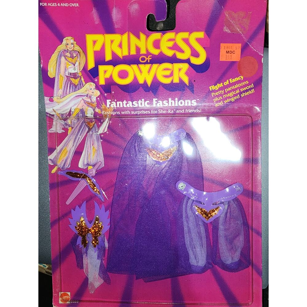 Vintage 1985 Mattel Princess of Power Fantastic Fashions "Flight of Fancy" set.